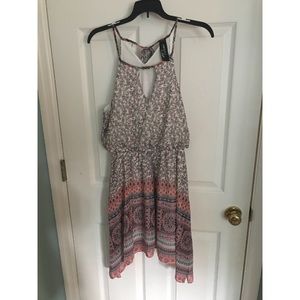 Light Pink Patterned Dress